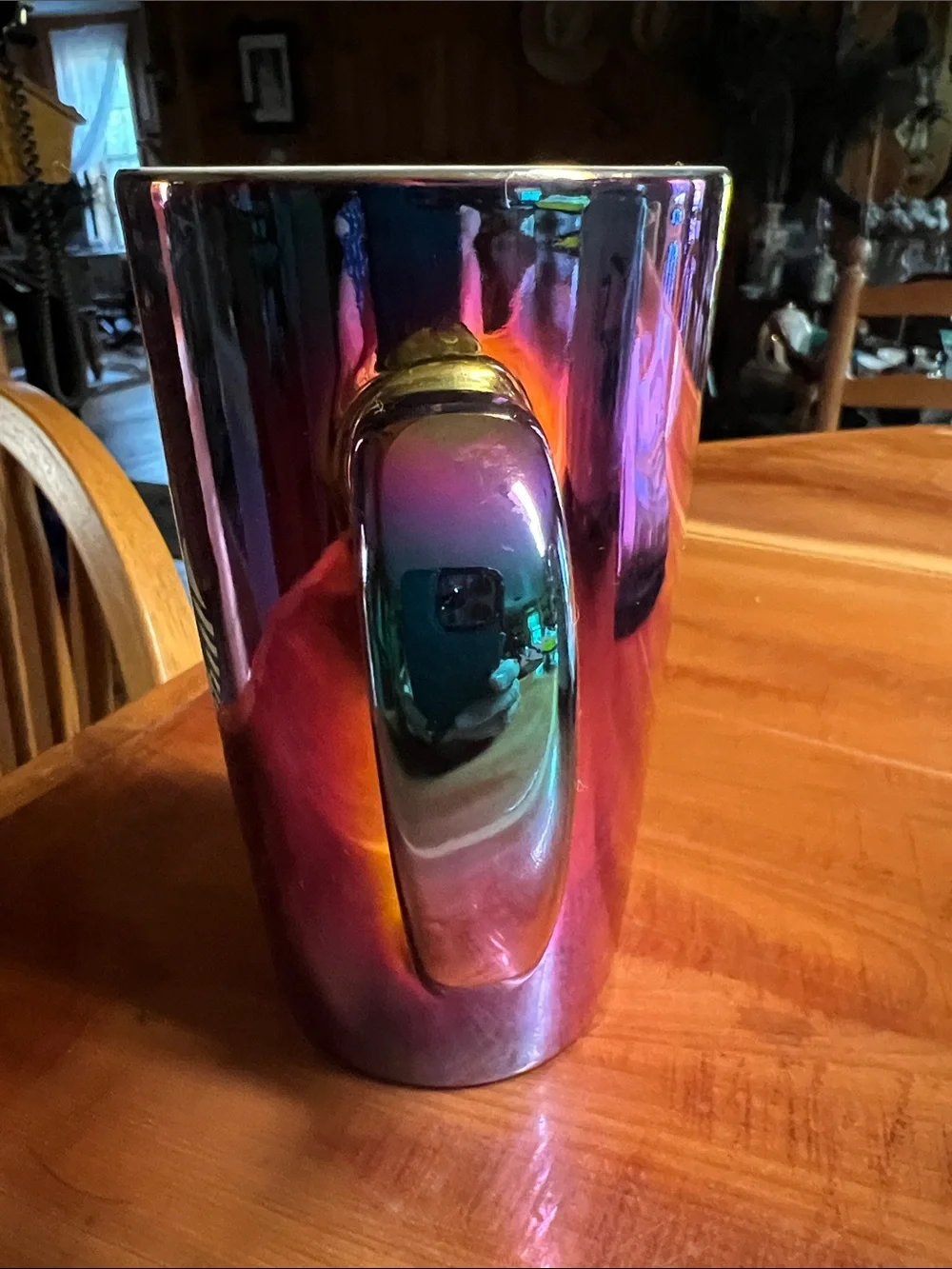 Starbucks Iridescent Pink to Purple Ombre Logo Mug 2022